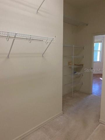 HUGE MB CLOSET.
