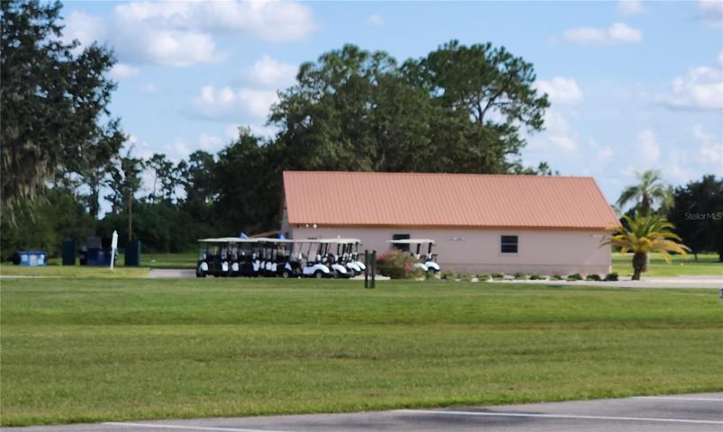 Golf Cart area