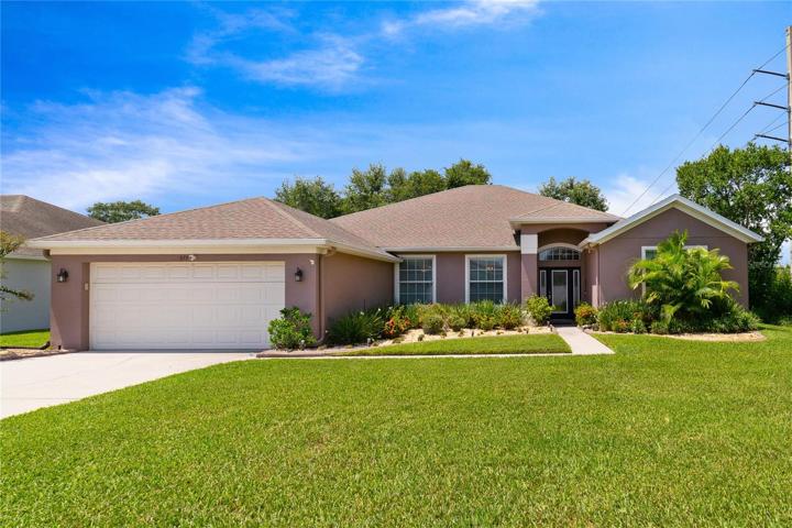 Fantastic Oviedo location and a MUST SEE POOL - welcome to Skyview Place in the GATED Summerfield community and this 5-bedroom, 3-bath home on a spacious fenced .38 ACRE LOT with WOODED & POND VIEWS, zoned for TOP-RATED SEMINOLE COUNTY SCHOOLS!