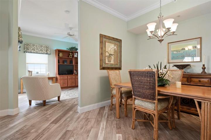 Dining room to den/studay