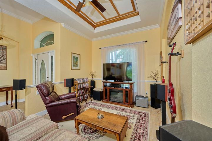 Formal dining area
