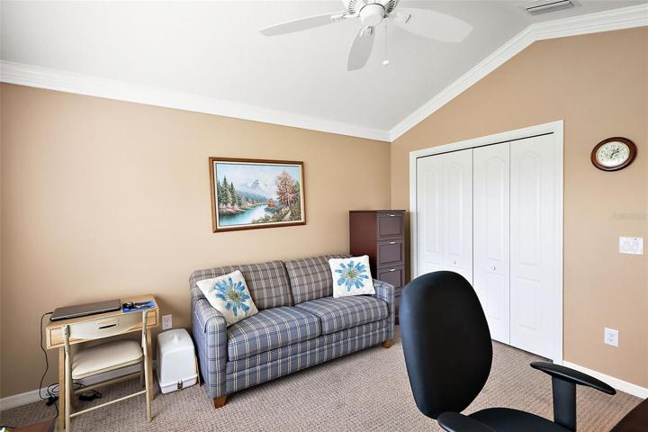 Bedroom 3 w/double closet