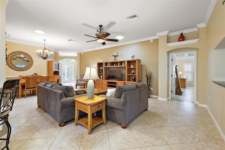Spacious living area