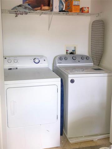 Laundry and the washer & dryer are included!