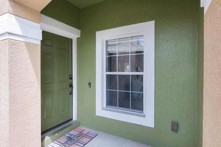 Front door--welcome home!