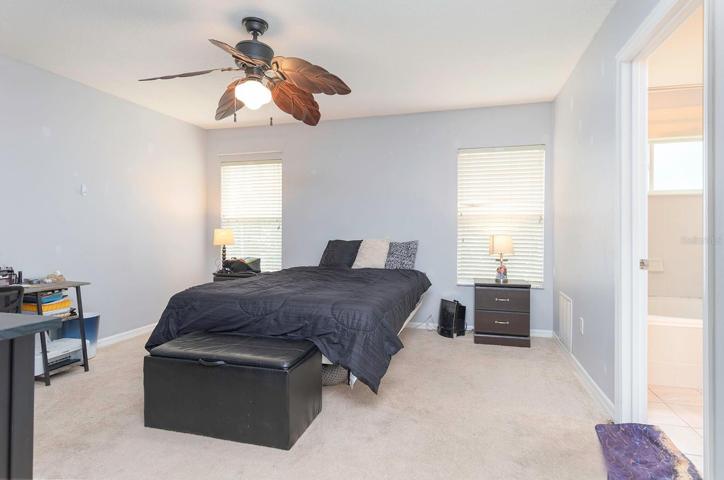 Master bedroom--huge!