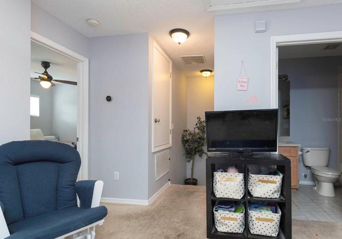 Upstairs bonus room.