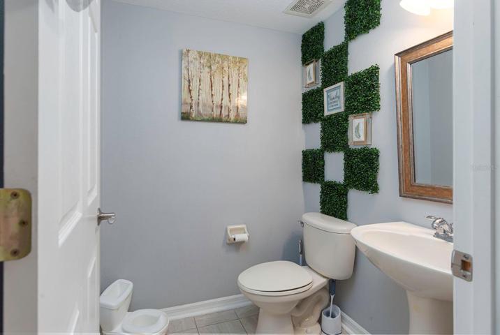 Half bath downstairs