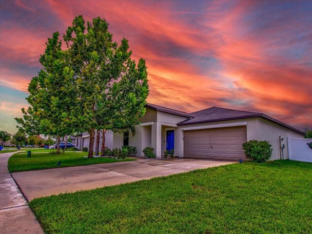 Front of House 1 at Sunset