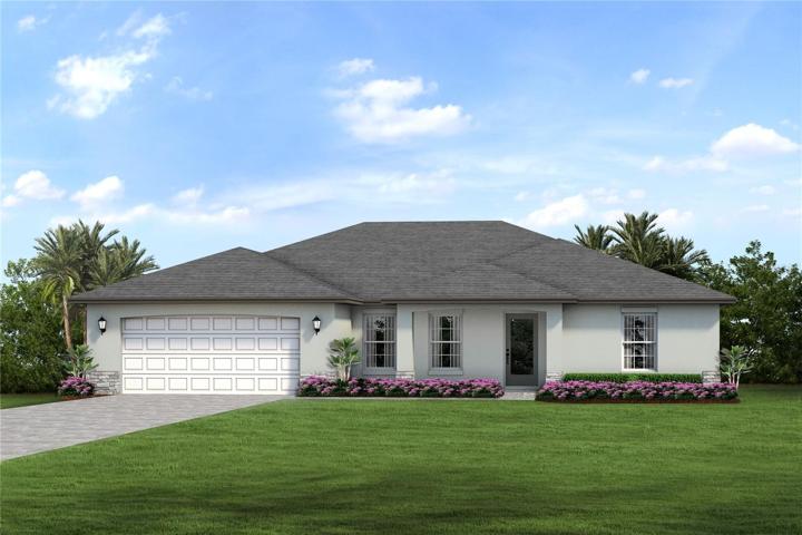 St. Augustine Elevation Rendering *DISCLAIMER: Renderings, Photos, Virtual Tours are of like model and are used for display purpose only, actual property may vary.