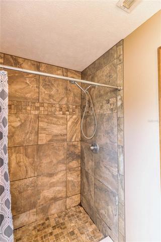 Master shower