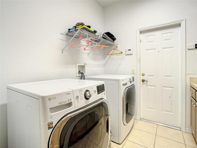 Laundry with Garage access