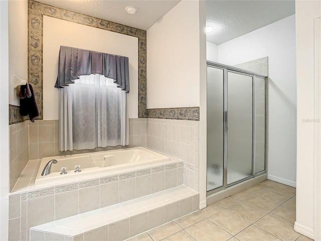 Large Tub and Walk in Shower