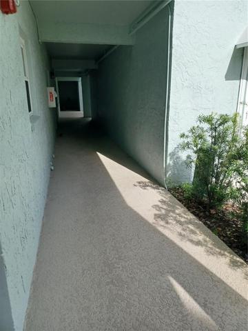 First floor walkway to Unit 104