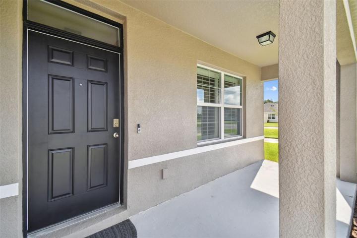 Front entrance, porch