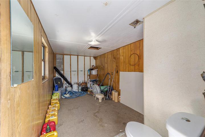 inside pool house