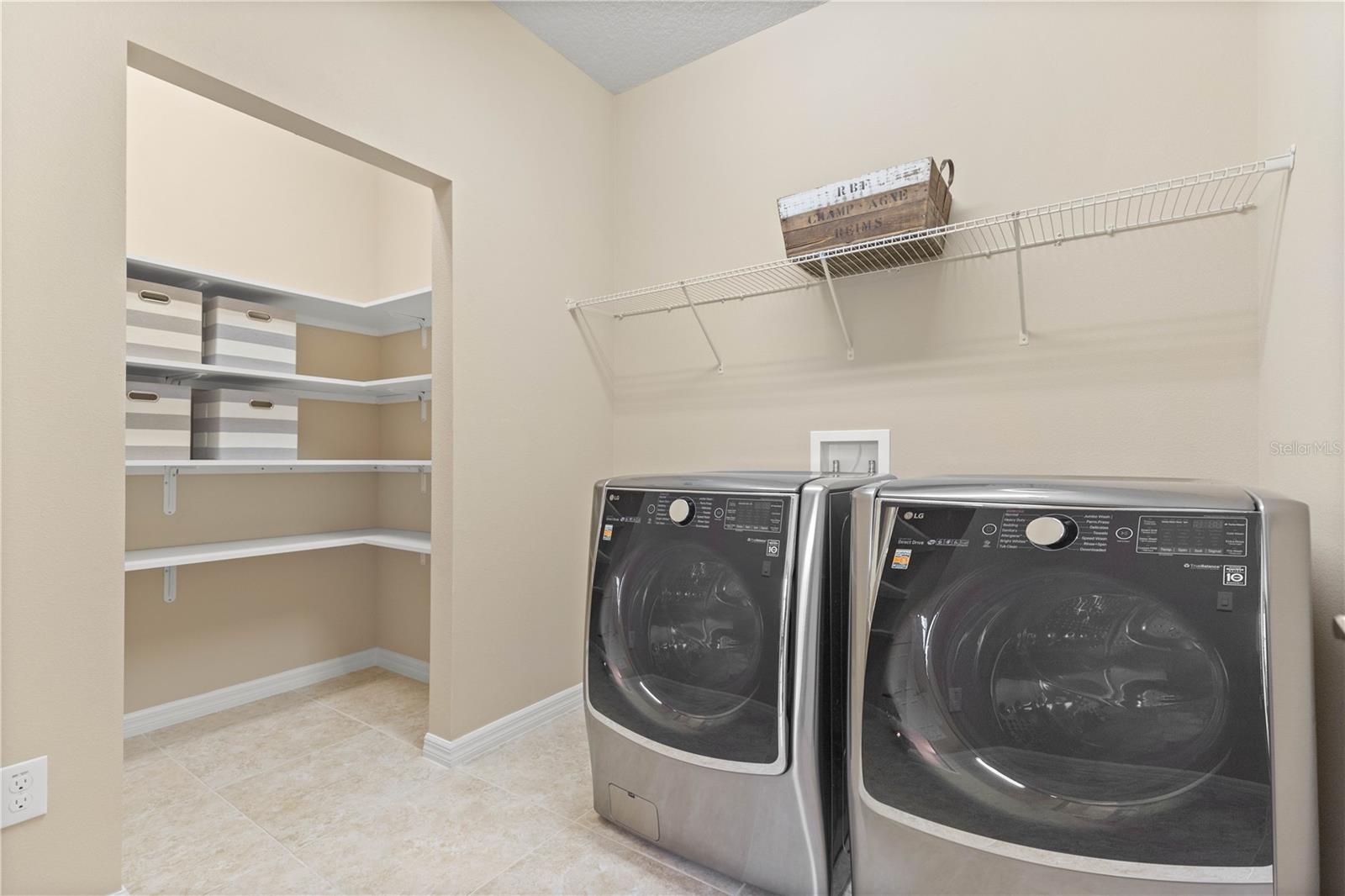 Large laundry room