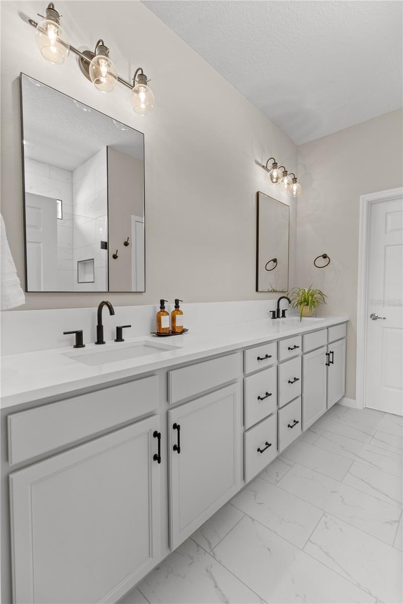 All newly updated. Quartz counters+