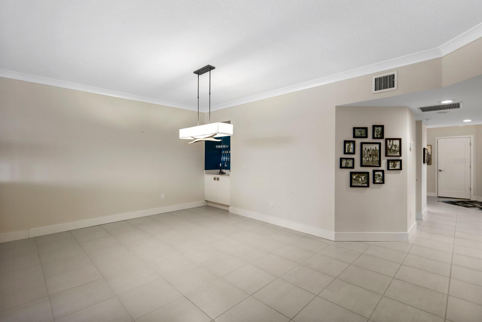 Oversized Dining area