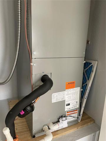 Air Handler installed with new A/C in 2023