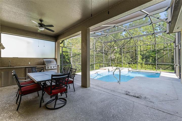Covered Lanai/Outdoor Kitchen