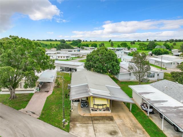 Aerial of the home
