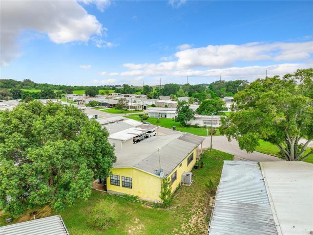 Aerial from the backyard