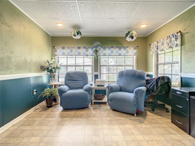 This bonus room would make a great office or hobby room