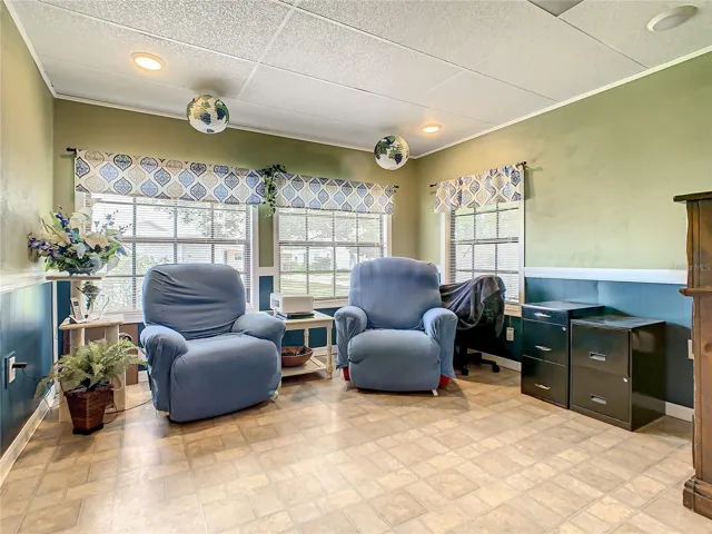This is the spacious bonus room