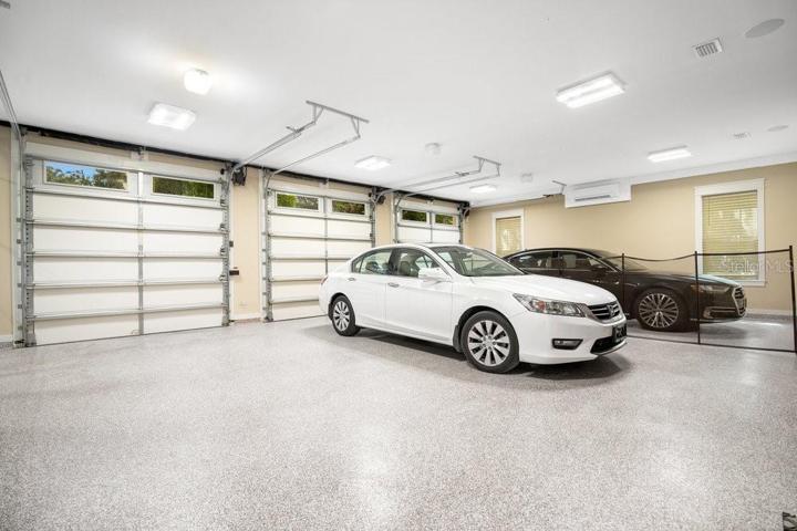 Air Conditioned 4 Car Garage Designed for Car Lifts