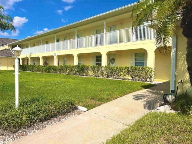 Front of condo