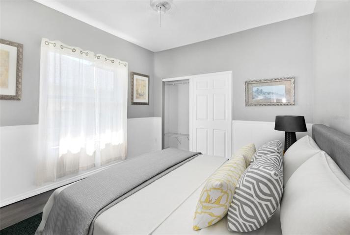 Virtual Staged 2nd Bedroom