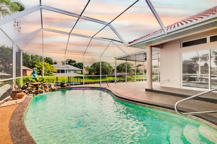 Twilighted Pool
