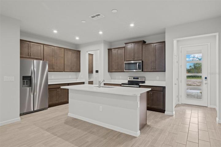 Kitchen View From Dining