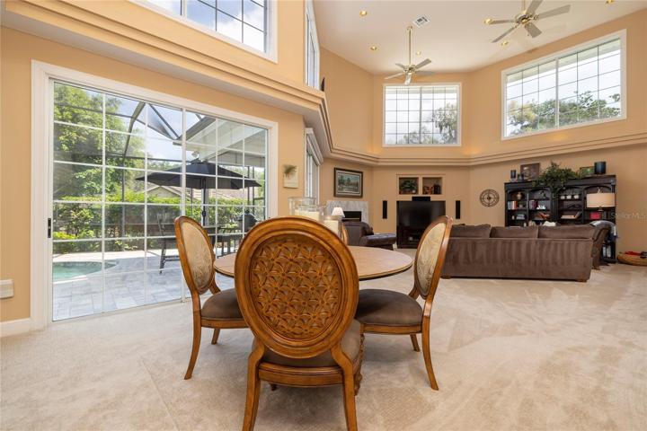 Breakfast and Family room