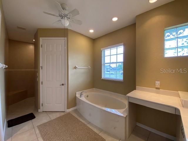 Private Water Closet & huge walk in shower