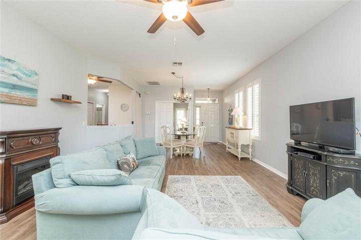 Combo Dining and Living Rooms