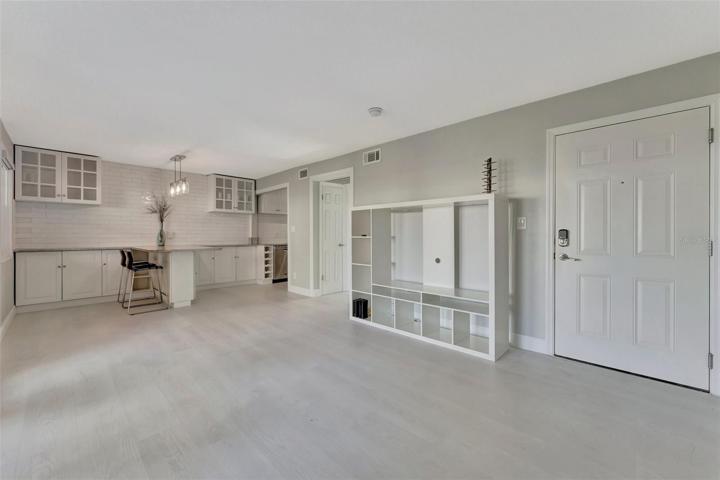 Entrance door leading to the Living Room
