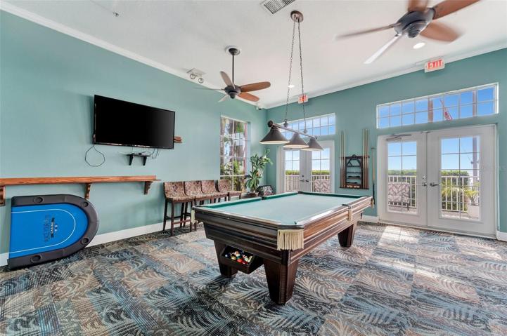 The clubhouse