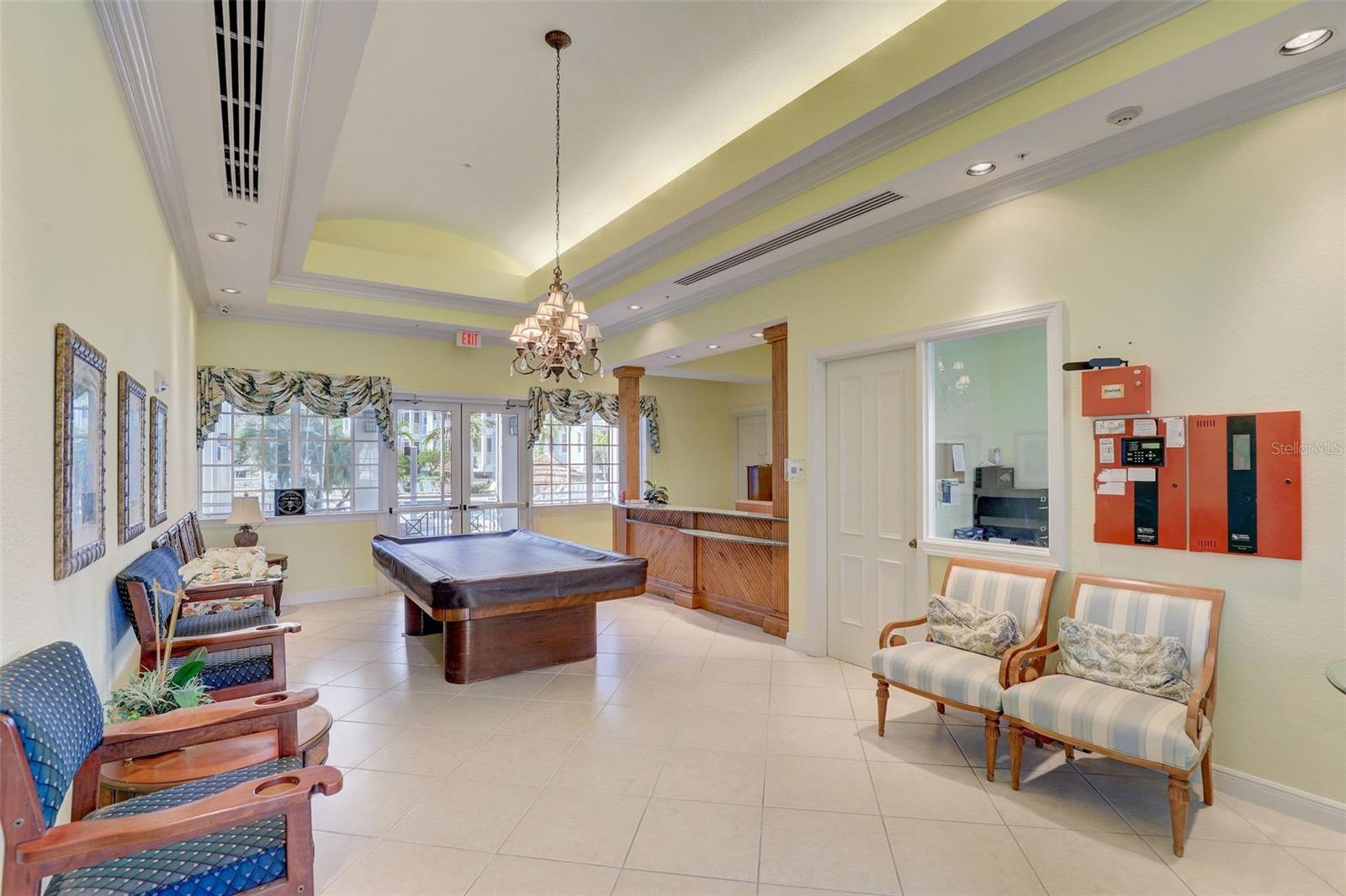 Club House-pool room