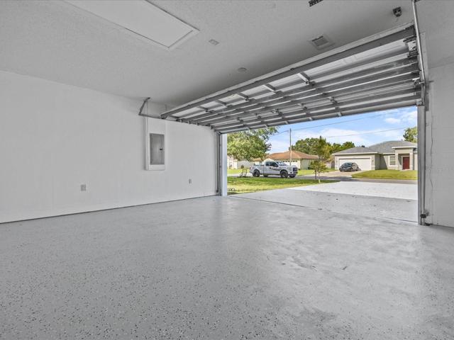 Epoxy Floor in Garage