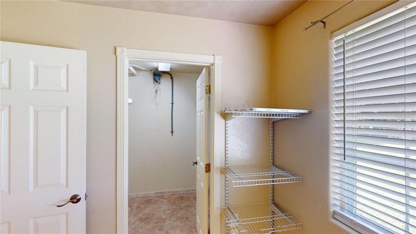 Bedroom next to Laundry room.