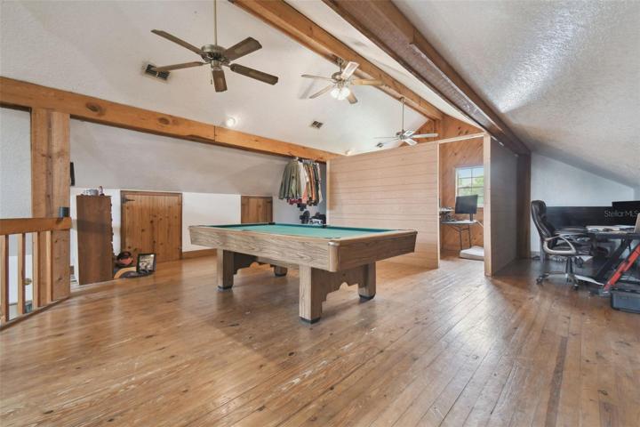 Loft with built in office that can be removed