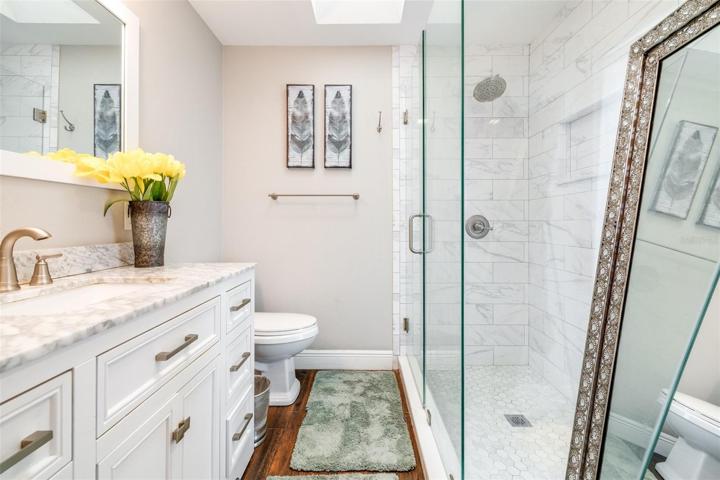 walk in shower