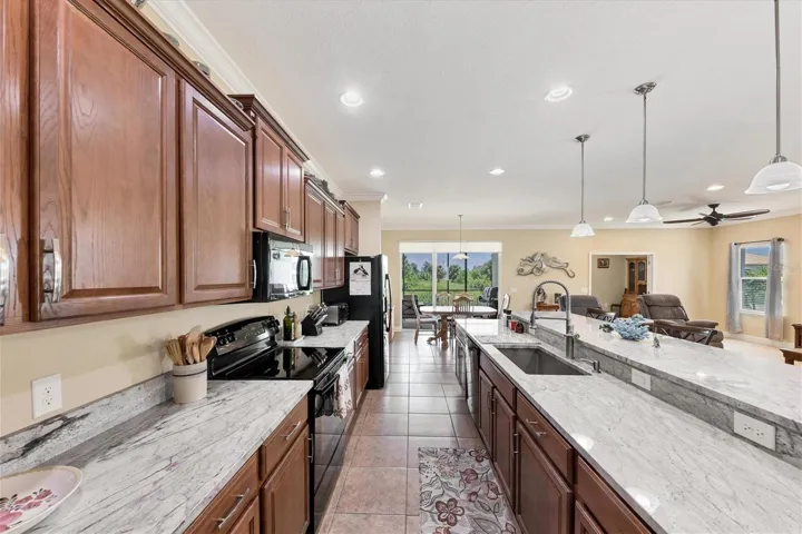 New granite counters