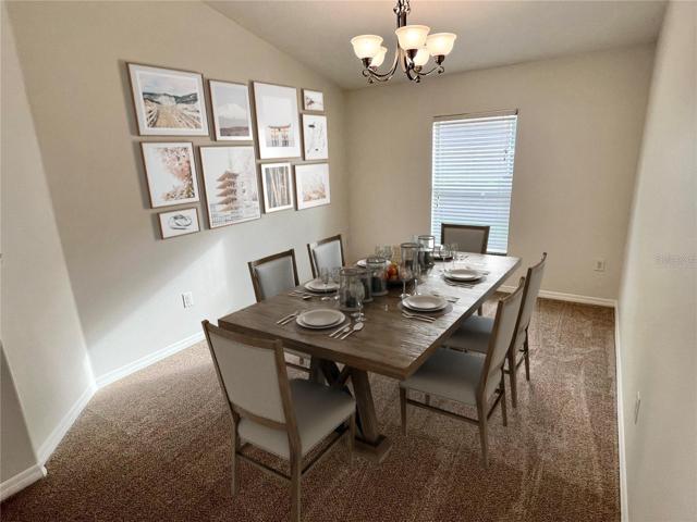 Dining Room Virtually Staged