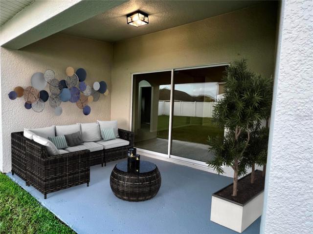 Patio Virtually Staged
