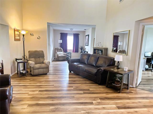 Living room from primary bedroom