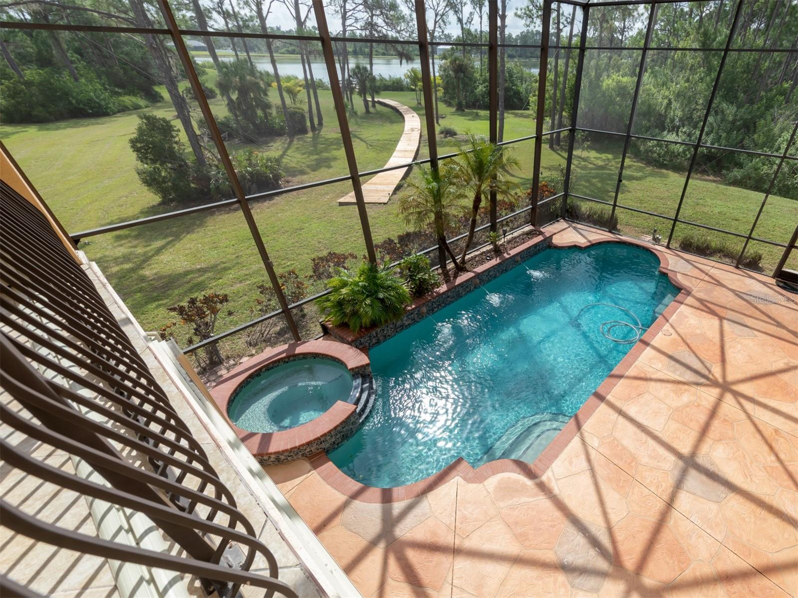 From balcony master bedroom