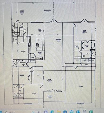 Proposed floor plan